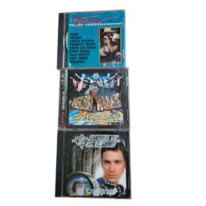 Lot of 3 Tejano Latin CDs Selena Bobby Pulido El Cazador Latin World Dance